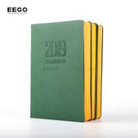 Stationary corporate gifts soft cover pu leather wedding health personal 365 day a5 academic year diary planner